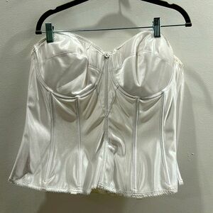 Corset for Bride/color white size 48B